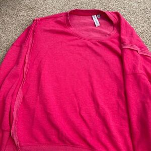 Women's Pink Sweatshirt
